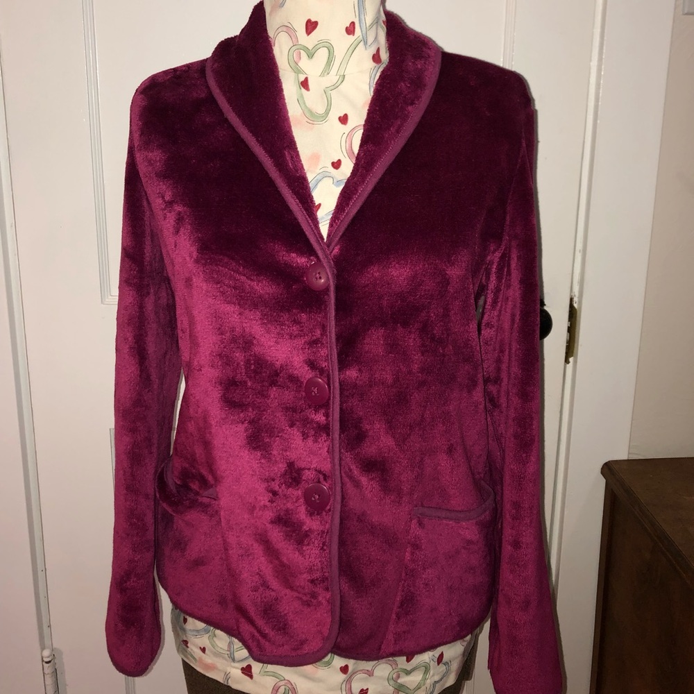 Schiesser • Raspberry Plush Pajamas - Picture 3 of 7